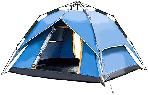 Tente camping automatique double couche imperméable pour famille