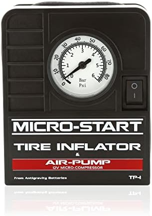 Antigravity Batteries Mini Tire Inflator for use with Motorcycles...