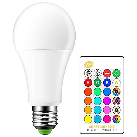 Bombilla LED RGBW 15W con control remoto Cover