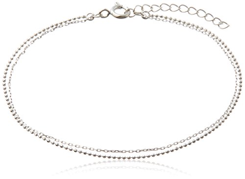 [ブルーム] BLOOM シルバー プラチナメッキ 2連 ブレスレット 0774-0128-0010-0000