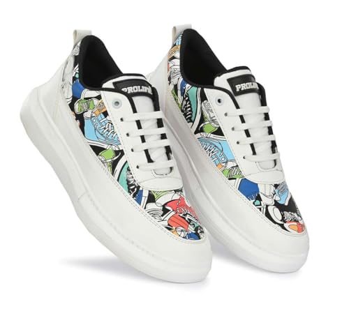 Image of Trend Loop Versatile Men's Footwear Casual Shoes, Formal Shoes, Sport Shoes, Slip-Ons, and Sandals - Lightweight, Durable, and Stylish Footwear(White)