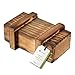 Produktbild GADGET HERO Geschenkbox Klein - Magische Geldgeschenkbox aus Holz - Puzzlebox für Geschenk - IQ Knobelspiel - Rätselbox mit Geheimfach - Mystery Box - Geld Geschenk aus Holz