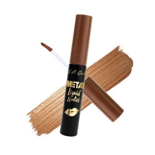L.a Girl Metal Liquid Lipstick (Sating Gold) #TOP28