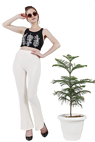 Image of POPWINGS Casual Bagru Printed Cotton Top and Skirt Set for Women || Pom Pom Top and Long Slit Skirt Set for Women || Two Piece Women Set for Summer