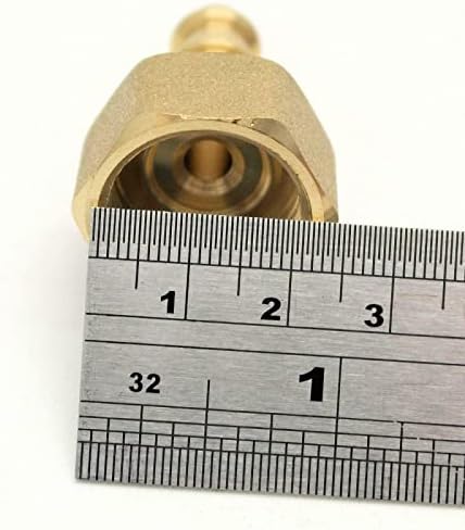 1/2" BSP Female Fitting to LPG Fulham Nozzle to 8mm I/D Hose