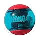 Kong – Squeezz Action Ball, Rot – Interaktives, Quietschendes Apportierspielzeug mit Mehrfachen Texturen – Für Große Hunde…