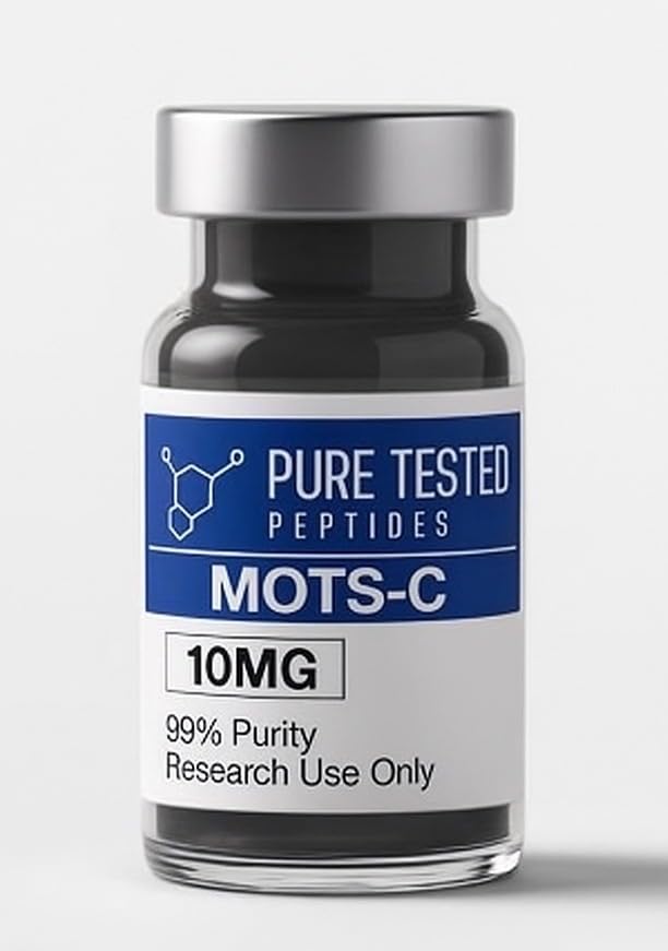 MOTS-c Research Peptide - 10mg, 99% Purity Research Grade Lyophilized Powder