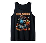 Autumn Fall Season Autumnal Cat Men Women Kids