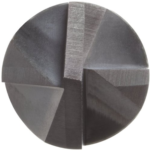 Niagara Cutter - Cm460-0.250-D1-C.0-Z4 17004748 Carbide Chamfering Mill, Tialn Coated, 4 Flutes, 60 Degree Chamfer End, 3/16' Cut Cutting Length, 1/4' Diameter #TOP2
