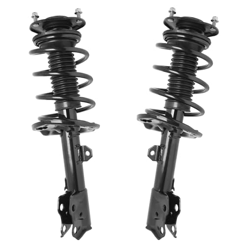 Image of Detroit Axle - 1.8L 6pc Struts Suspension Kit for Toyota 2014-2019 Corolla, 4 Front Rear Struts with Coil Springs 2 Front Sway Bar End Links 2015 2016 2017 2018 Replacement