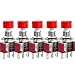 DIYhz AC 2A/250V 5A/120V 3 Pin Momentary Push Button Switch NO NC with Red Cap 5Pcs