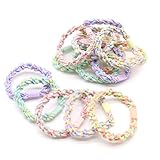 [iijo] ヘアゴム 髪ゴム にじ子 ヘアアレンジ 子供 女の子 キッズ 大容量 子供 かわいい おしゃれ セット プレゼント パステル にじ子