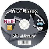 MX Linux 23 "Libretto" 32 bit auf DVD