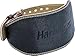 Harbinger Padded Leather Contoured Weightlifting Belt with Suede Lining and Steel Roller Buckle, 6-Inch, X-Large