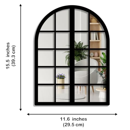 Image of Sehaz Artworks Decorative Mirror for Wall Decoration | Home Decoration Items for Living Room | Wall Hanging decoration | Jharokha Wall Decor Items for Living Room | Wall Decor Items for Bedroom
