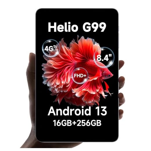 ALLDOCUBE Android 13 Tablet, 1200 * 1920 in-Cell 8.4 inch Tablet, 8-core Gaming Tablet, 2.4GHz/5GHz WiFi Tablet, 12GB(4+8)+64GB, iPlay 50 Mini Support 4G LTE, BT5.0 5MP/5MP Camera Tablet for Kids