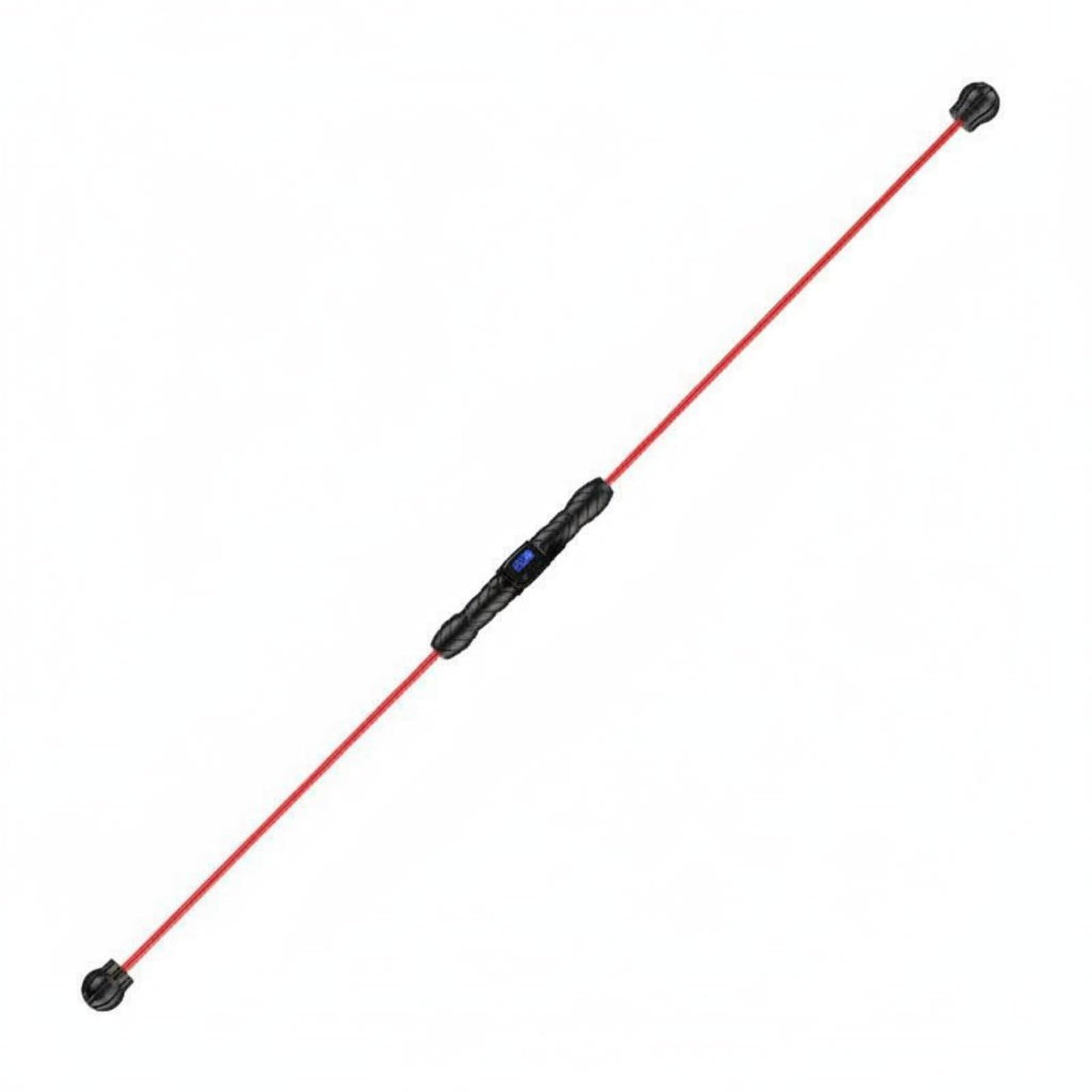 Flexible Exercise Bar Full Workout Resistance Posture Correction Dowel for Mindful Movement, Red, Detachable W Counter | Vibration Platform Machines Cardio Equipment Fitness-image-17