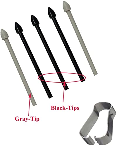 image for Ubrokeifixit Galaxy Tab S7 Plus Touch Stylus S Pen Replacement Tips/Ni