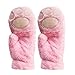 LIANGFANG Katze Pfoten Handschuhe Warme Winterhandschuhe Kawaii Handschuhe Katze Pfoten Cosplay Kunstpelz Plüsch Katze Handschuhe Löwe Pfoten Fingerlose Handschuhe für Mädchen Frauen