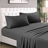 600TC Super Soft Quality Egyptian Cotton 4PC Sheet Set 24" Inch Extra Deep Pocket California King, E