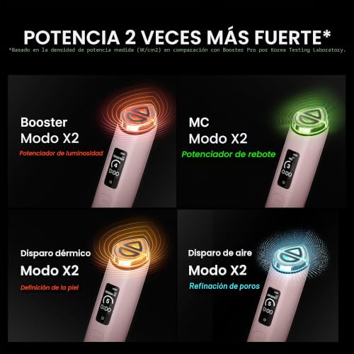 Vista 3 de medicube Booster Pro X2 — Dispositivo de Belleza 7 en 1 para Brillo, Poros y Definición de Piel