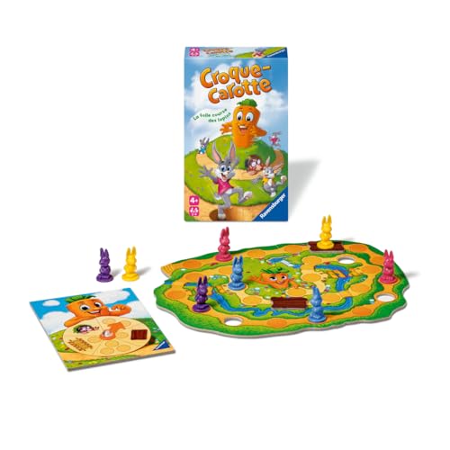 Jeu De Société Ravensburger Croque Carotte Mini – Course Enfant 2-4 Joueurs 4+ - vue 7