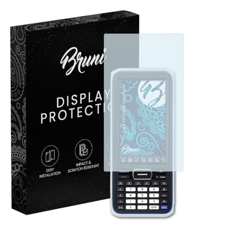 Bruni Screen Protector compatible with Casio FX-CP400 ClassPad II Protector Film, crystal clear Protective Film (2X)