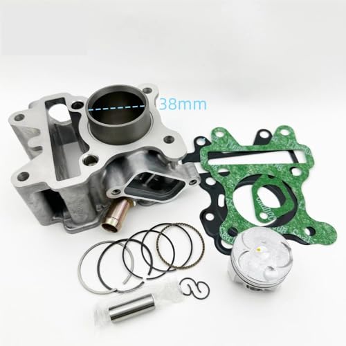 Kit cylindre-piston 50cc 4T alésage 38 mm compatible avec V50 X 3B3-E1311-00 - 2