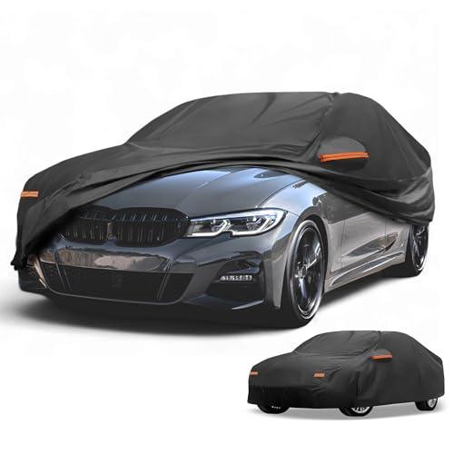 Image of Partuto Aluminum Film Full Car Cover for BMW 3 Series 2016-2025