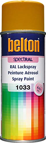 belton spectRAL Lackspray RAL 1033 dahliengelb, glänzend, 400 ml - Profi-Qualität