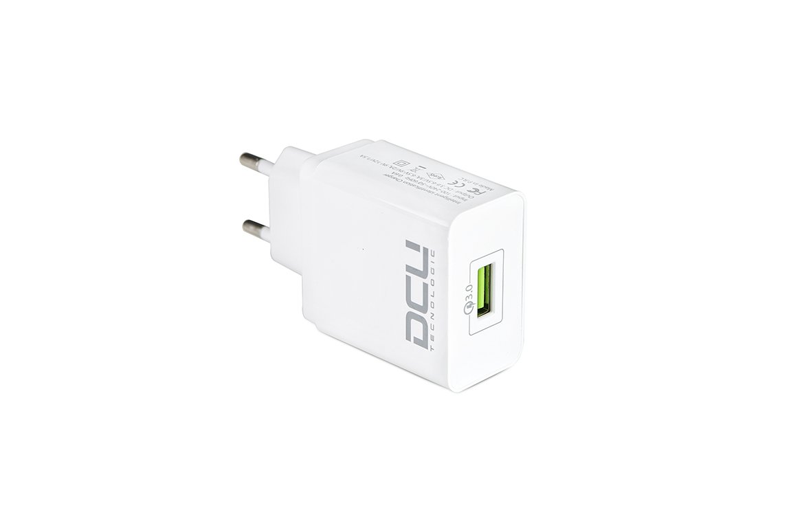 Chargeur USB charge 4 fois plus rapide secteur Quick Charge 3.0