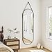ZMYCZ Full Length Mirror, Oval Wall Mounted Mirror, 48