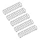 QUARKZMAN 5Stk Druckfeder Druckfedern 304 Edelstahl Feder Federn Zugfeder Zugfedern Spring 10mm AD 0.8mm Draht Größe 40mm Frei Länge Spiralfeder Spiralfedern Sprungfeder Stahlfeder Silber
