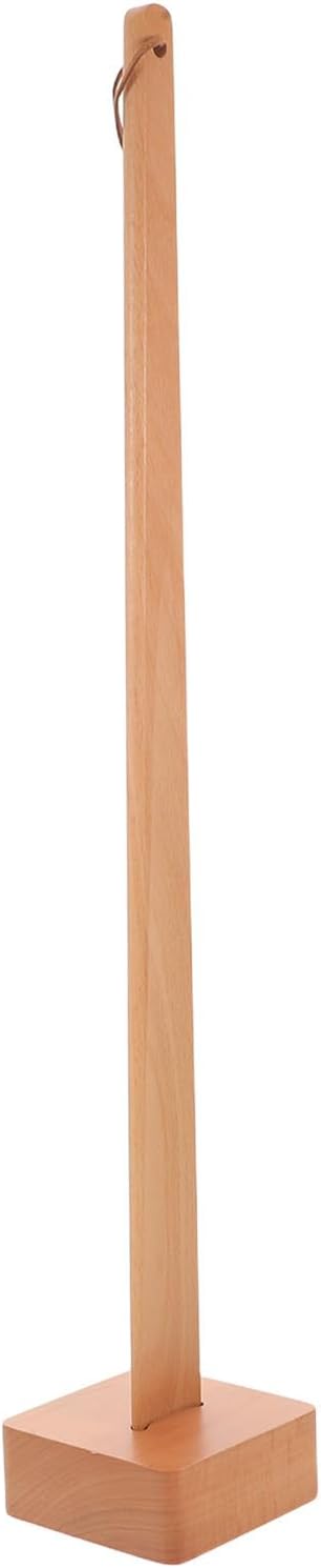 Long Shoe Horn 22 Inch Wood with Stand Xmas for Seniors