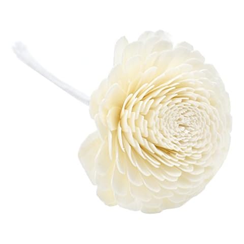 Towashine Artificial Flower with Bendable Cotton Wire Wick Decorative for Aroma Oil Diffuser Home Decoration Cover