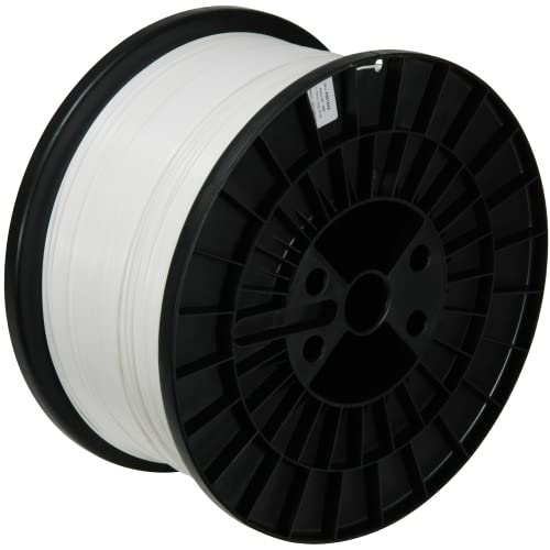 Image of Polymaker 5kg ABS Filament 1.75mm White, 3D Printer Filament 1.75mm Heat Resistant - PolyLite White ABS 3D Printing Filament 1.75mm Cost Effective Large Spool, Strong & Durable