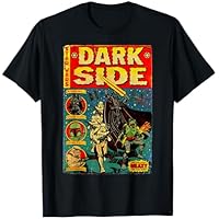 Star Wars Vader Dark Side Retro Comic Cover Camiseta