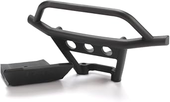 Traxxas 6735 Front Bumper and Skid Plate, Black