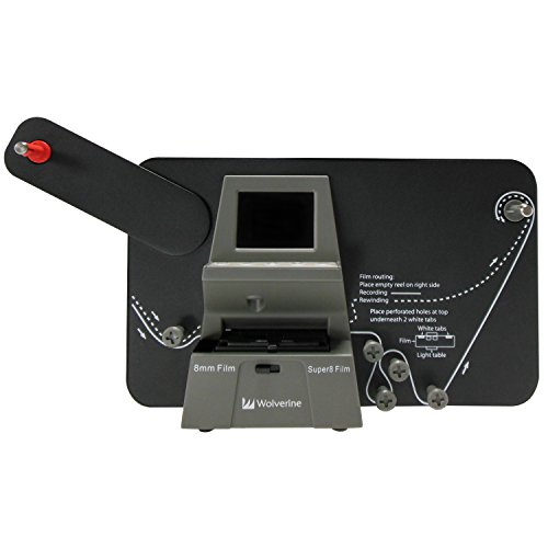Wolverine 8mm & Super 8 Reels to Digital MovieMaker Pro Film Digitizer, Film Scanner, 8mm Film Scanner, Black (MM100PRO) by Wolverine - Image 2