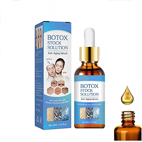 Botox Stock Solution Facial Serum, Botox Stock Solution, Botox Face Serum, Youngagain Botox Anti-Aging Serum, Botox In A Bottle Serum, Simplicity Botox Face Serum, Botox Stock Solution Cream (1pcs)