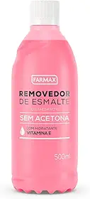 Farmax Removedor Esmalte Sem Acetona 500 Ml