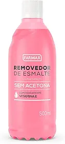 Farmax Removedor Esmalte Sem Acetona 500 Ml