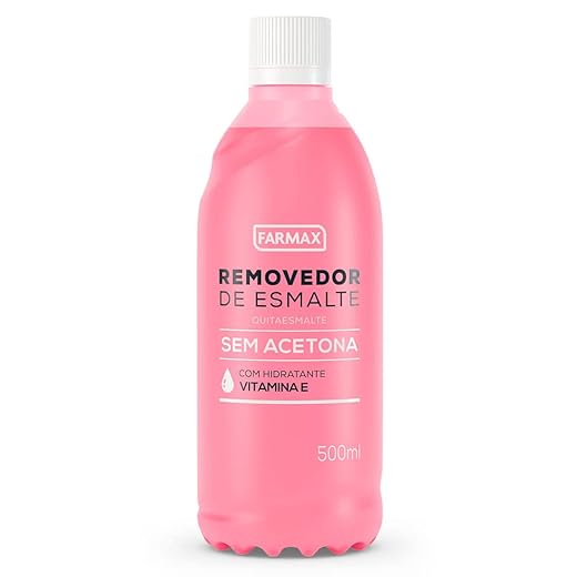 Farmax Removedor Esmalte Sem Acetona 500 Ml