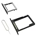 Produktbild MMOBIEL SIM Kartenhalter Kompatibel mit Huawei P8 2015 - SIM Card Tray Schlitten - Inkl. SIM Pin - Schwarz