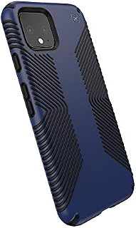 Speck Presidio Grip Google Pixel 4 Case, Coastal Blue/Black, Model:131857-8531