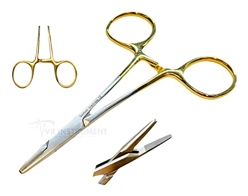 Vr Instrument Supply T/C German Mayo Hegar Needle Holder Driver Serrated Dental Surgical Tools 4'' #TOP17