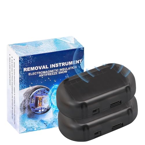 1/2/3 StüCk Auto Enteiser Elektrisch, Auto Enteiser Elektromagnetisch, Auto Interferenz Antifrost GeräT, Anti Frost Auto, Enteiser Auto, Anti Frost GeräT Auto, Elektromagnetischer Enteiser Auto (B-2)