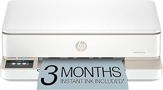 HP Envy 6165e Wireless All-in-One Color Inkjet Printer, Portobello, Print, scan, Copy, Duplex Printing Best-for-Home, 3 Month Instant Ink Trial Included, AI-Enabled (714L6A) (Renewed)