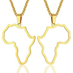 continent outline-Gold