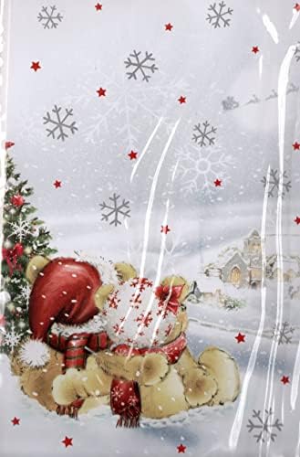 Prelude Daughter And Son-in-Law Christmas Card - Daughter & Son-in-Law Happy Christmas - Cute Bears in Santa Hats with Xmas Baubles Cute Design Lovely Verse Quality Card